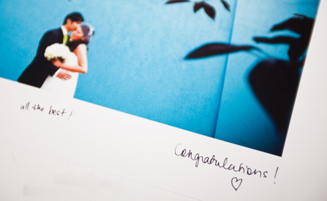 write on photo prints