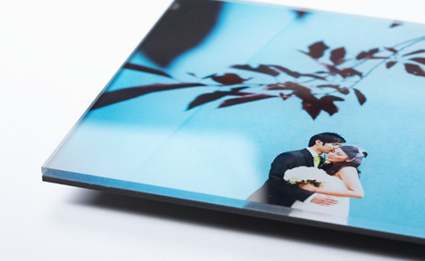 Plexiglass mounted photos 
